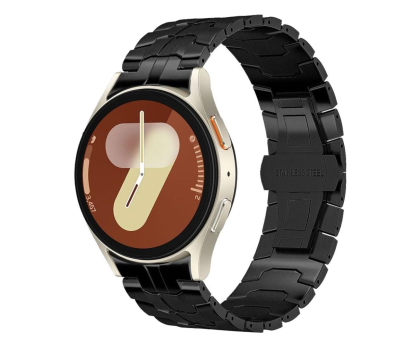 Pasek do smartwatchy Tech-Protect Stainless Line do Galaxy Watch 4 / 5 / 5 Pro / 6 / 7 / FE Bl